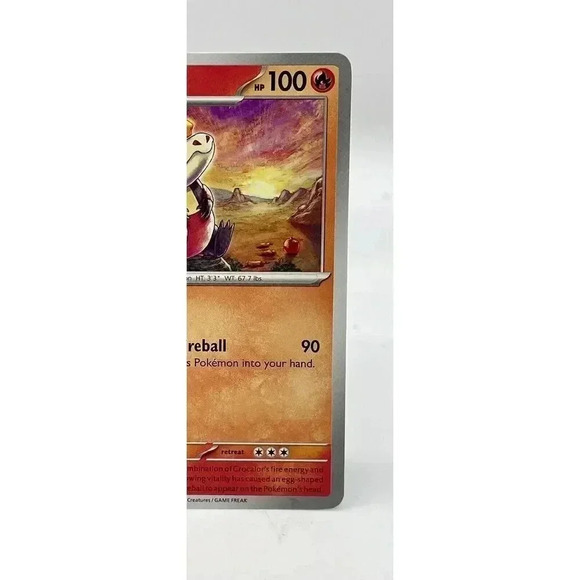 Crocalor 024/182 Paradox Rift Pokemon TCG Non Holo‎ Mint Unplayed - Picture 3 of 6